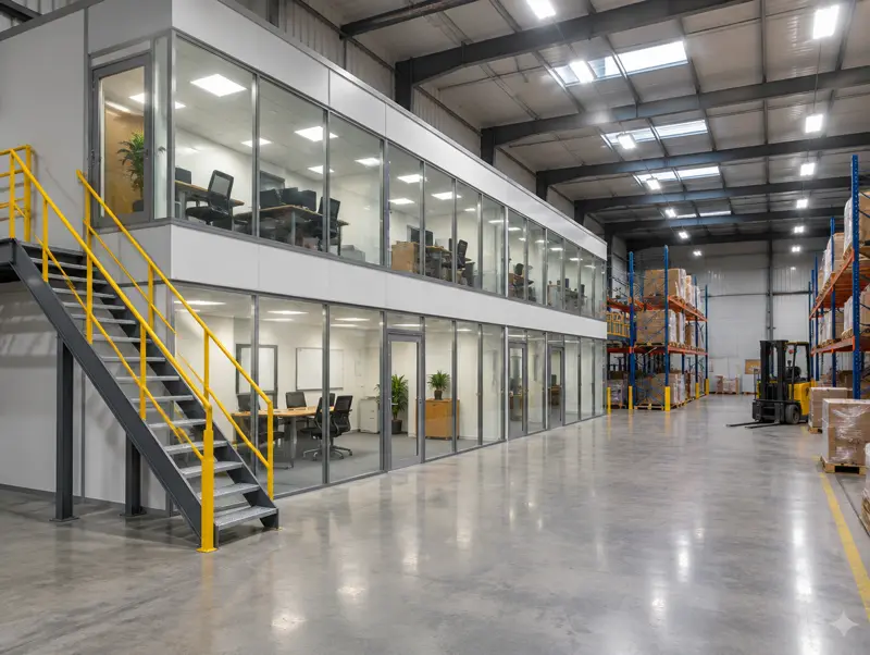 Industrial, logistics and warehouses (illustrative)